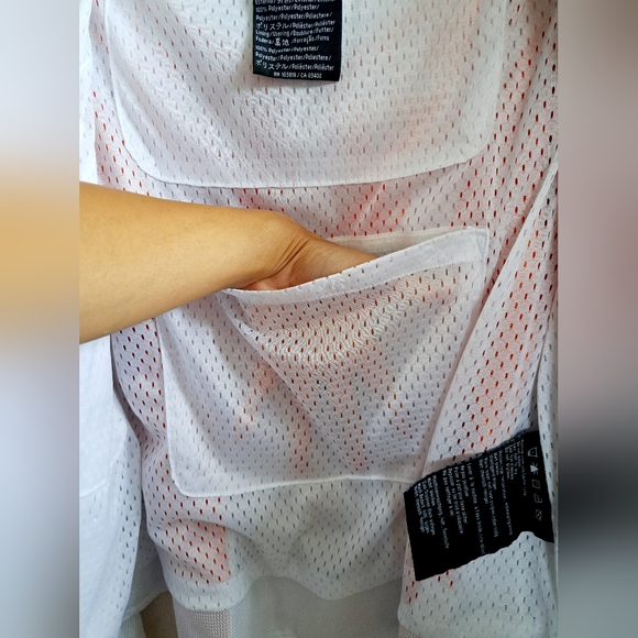 Women's Harley Davidson White and Orange Jacket - Picture 9 of 16